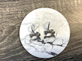 Fiber Arts Charm Earrings/ Handcrafted  Jewelry For Makers