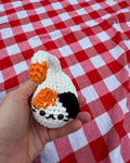 Crocheted Miniature Calico Cat: Desk Kitty Gift