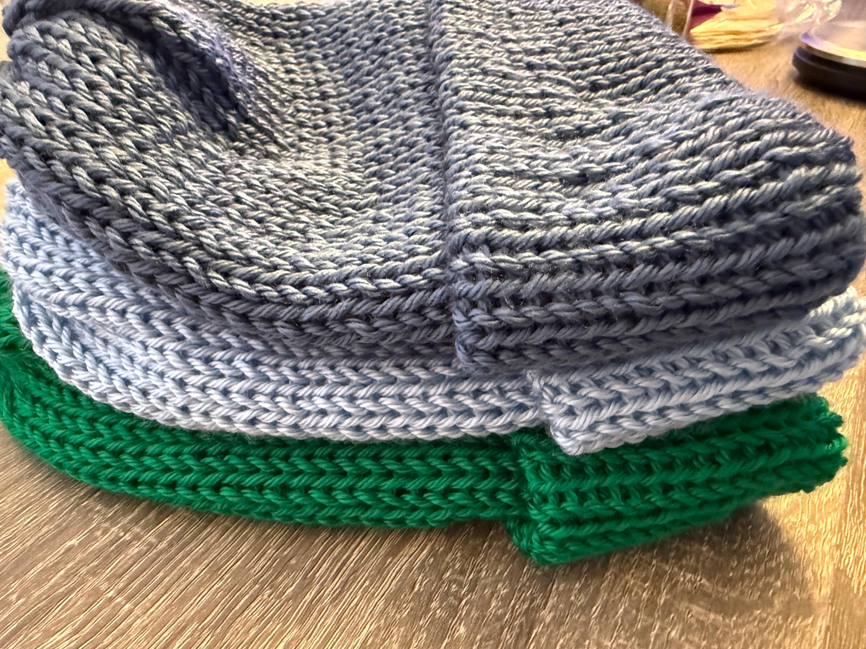 Handmade Knit Cuffed Beanie – Soft Winter Hat, PNW Cap