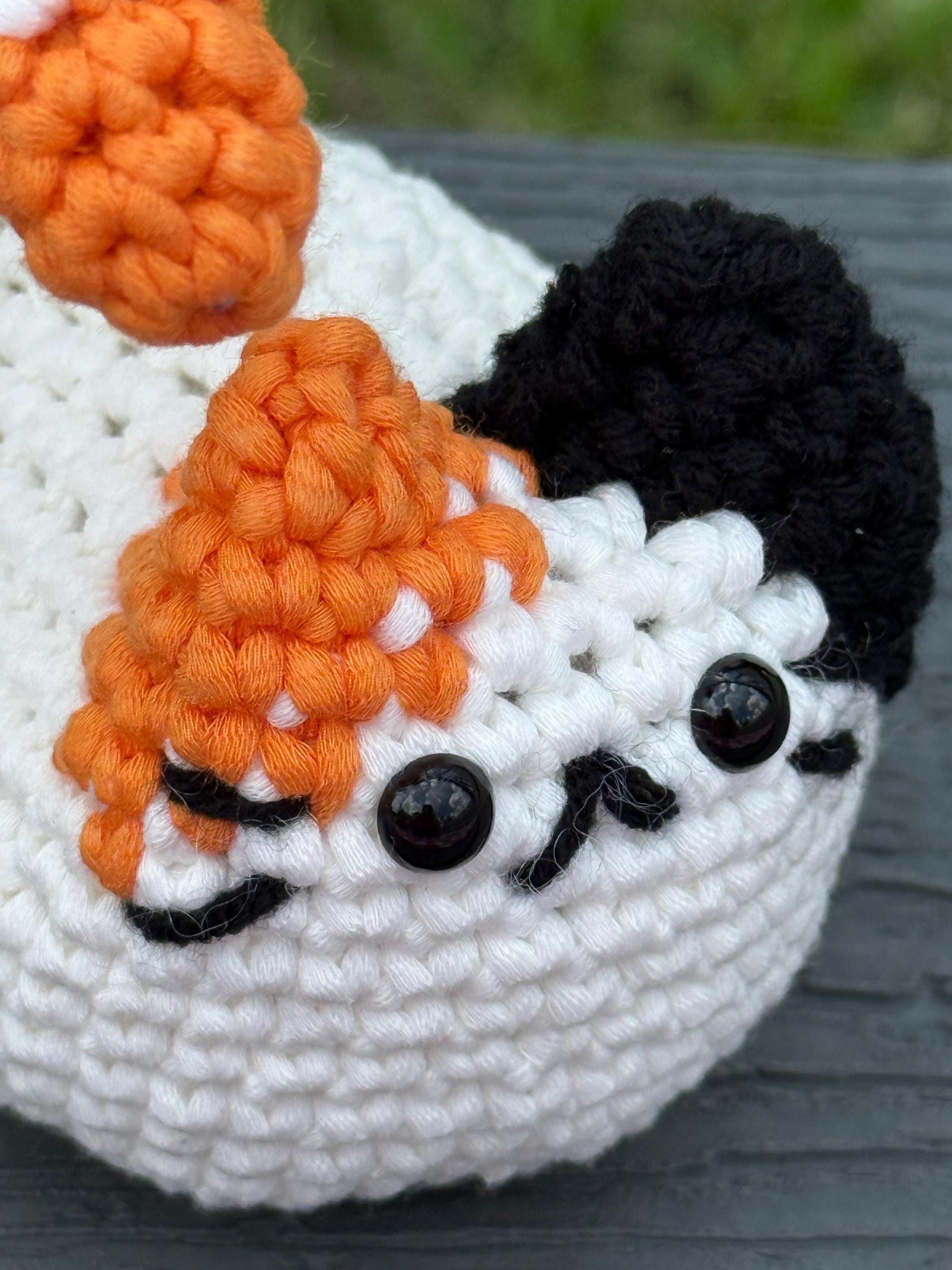 Crocheted Miniature Calico Cat: Desk Kitty Gift