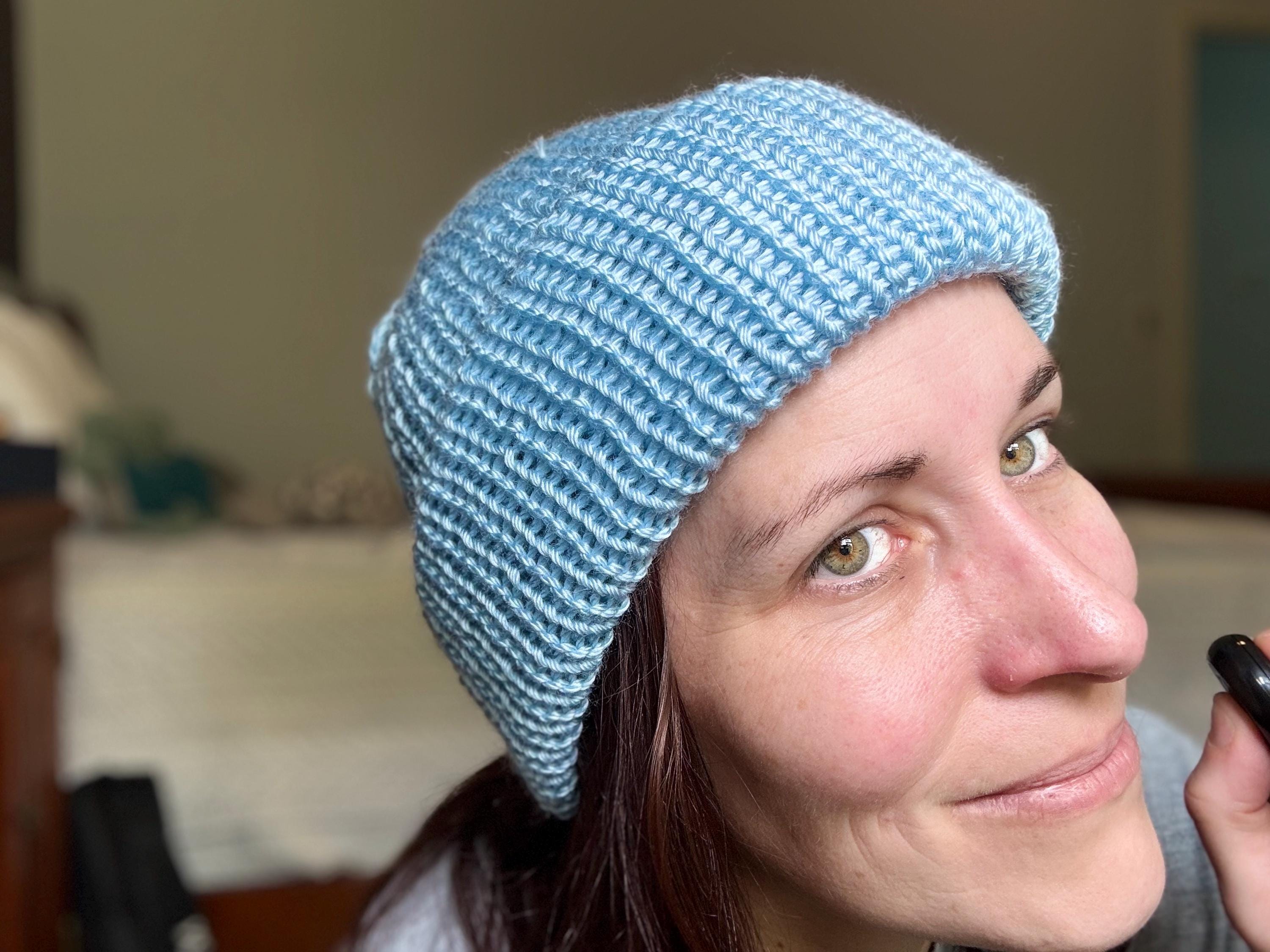 Handmade Knit Cuffed Beanie – Soft Winter Hat, PNW Cap