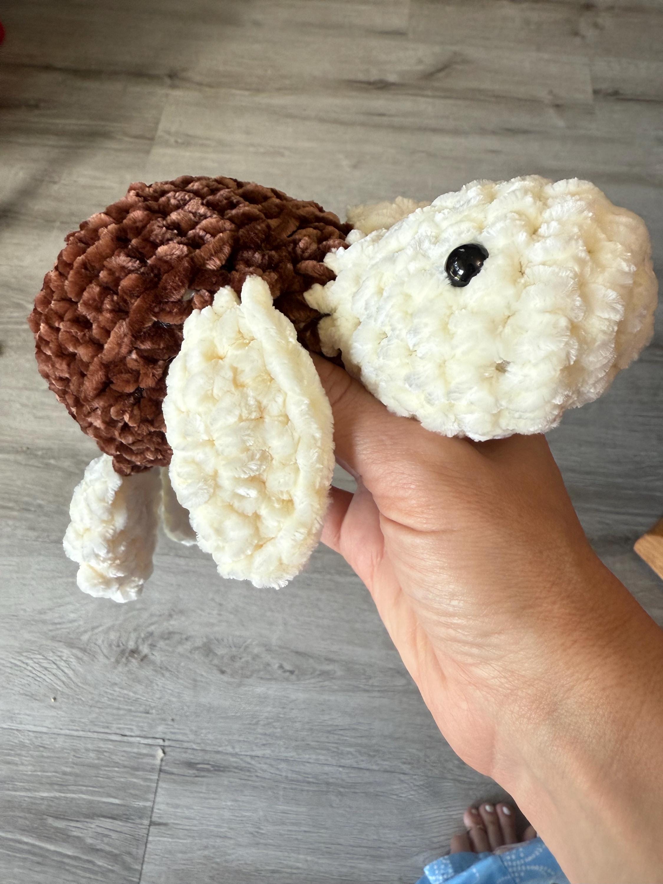Crocheted Plush Sea Turtle: Desk Pet, Back to School