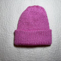 Knit Hat Handmade Winter Cap Double Sided Cap Toboggan